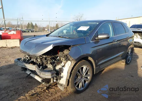 2024 Ford Edge Titanium from USA, damaged, VIN 2FMPK4K91RBA96529